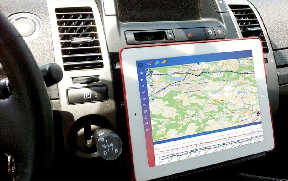 application geolocalisation voiture